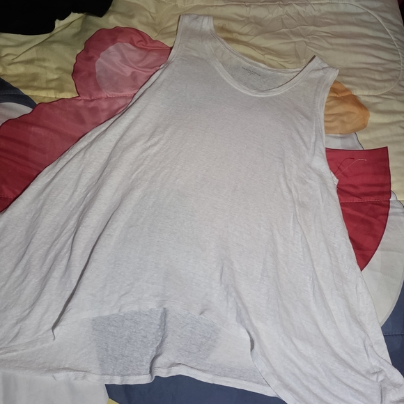 Eileen Fisher Tops - Eileen Fisher White Tank Top